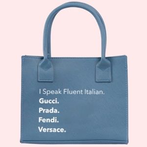 LA Trading Co Modern Mini Tote - Denim